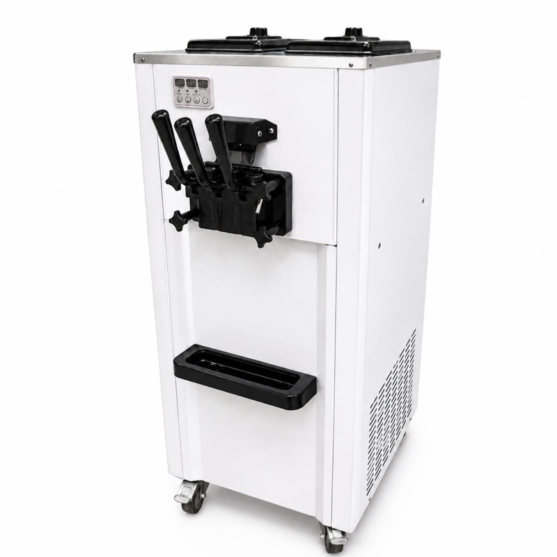 ice cream machine floor model 2 flav 1 mix